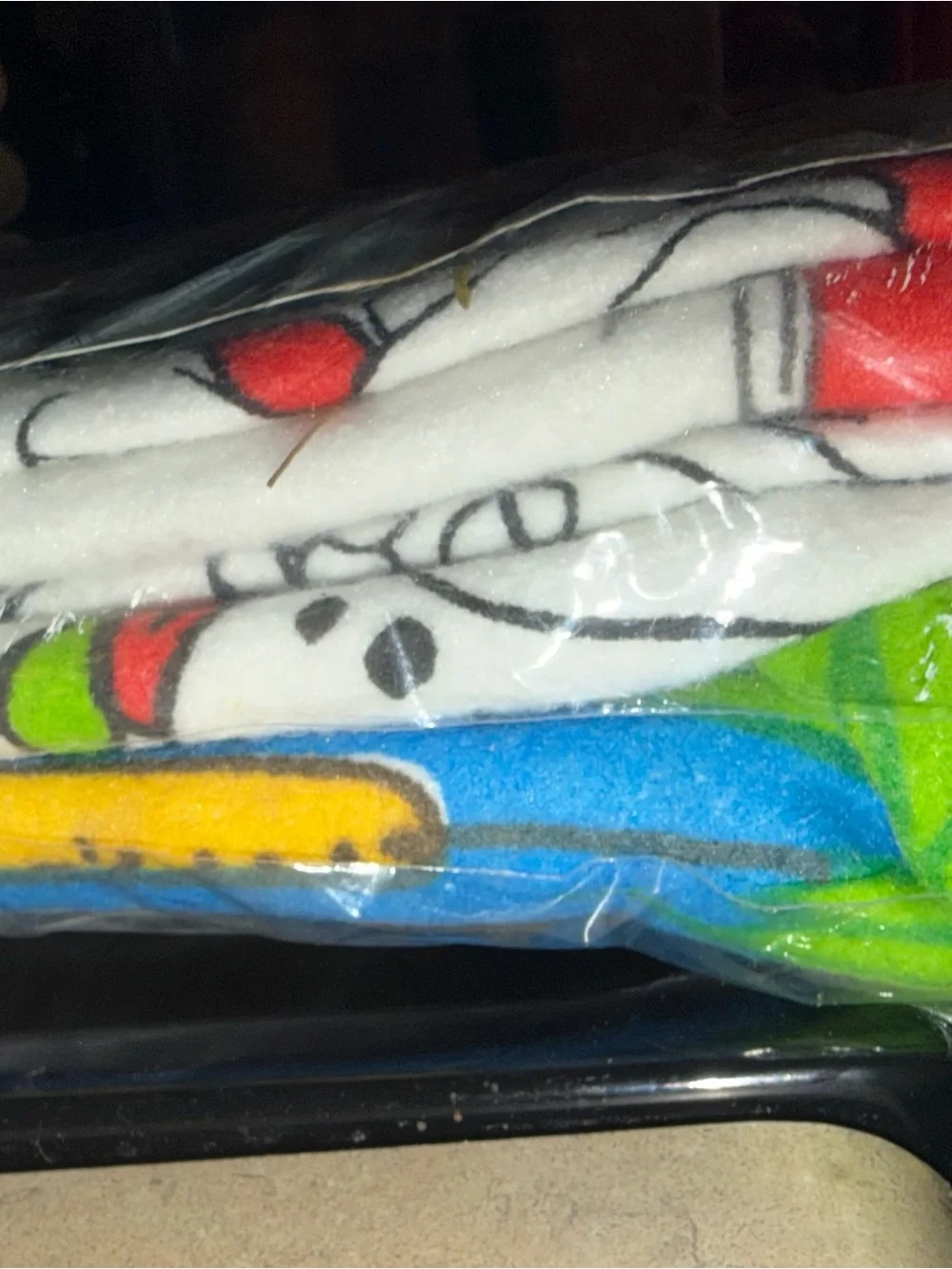Vintage Disney 101 Dalmations 72X90 Blanket New in bag